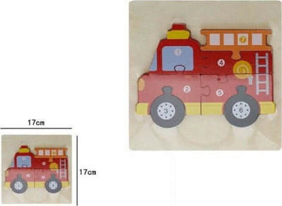 Puzzle 3d Legno Forma Di Macchina Dei Pompieri Colorato Gioco Bimbi Bambini 07328 Giocattoli e infanzia > Giocattoli e Modellismo > Giochi Didattici Trade Shop italia - Napoli, Commerciovirtuoso.it