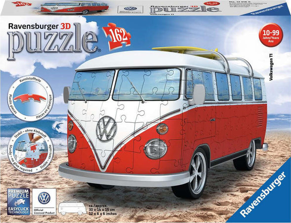 Puzzle-3D-Pulmino-Volkswagen-162-pezzi-Ravensburger