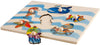 Puzzle A Incastri - Animali Marini in Legno Gioco per Bambini Dida