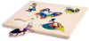 Puzzle A Incastri - Insetti in Legno Gioco per Bambini Dida