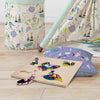 Puzzle A Incastri - Insetti in Legno Gioco per Bambini Dida