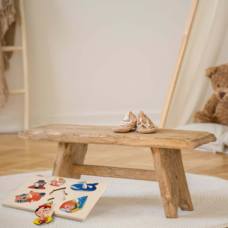 Puzzle A Incastri - Pinocchio in Legno Gioco per Bambini Dida