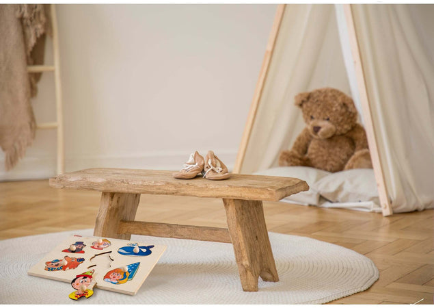 Puzzle A Incastri - Pinocchio in Legno Gioco per Bambini Dida