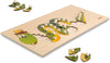 Puzzle Alfabeto - Dragone per Bambini in Legno Dida