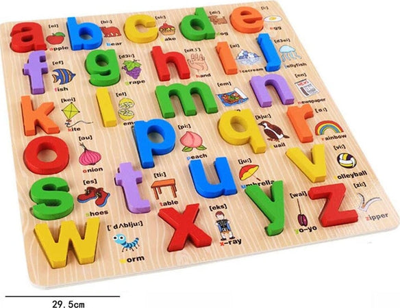 Puzzle Alfabeto 3d Giocattolo Educativo Bambini Puzzle Lettere Legno Minuscole Giochi e giocattoli/Puzzle/Puzzle 3D Trade Shop italia - Napoli, Commerciovirtuoso.it