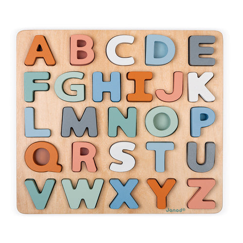 Puzzle Alfabeto Janod Sweet Cocoon