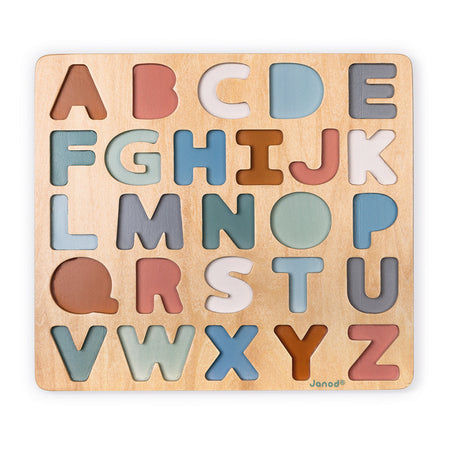 Puzzle Alfabeto Janod Sweet Cocoon