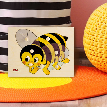 Puzzle Ape in Legno Gioco per Bambini Dida