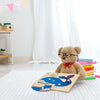 Puzzle Balena in Legno Gioco per Bambini Dida