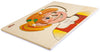 Puzzle Bimba - Schema Viso in Legno per Bambini Dida