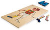 Puzzle Bimbo - Schema Corporeo in Legno per Bambini Dida