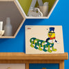 Puzzle Bruco in Legno Gioco per Bambini Dida