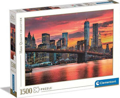 Puzzle-Clementoni-31693-HIGH-QUALITY-COLLECTION-East-River-At-Dusk