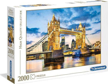 Puzzle-Clementoni-32563-HIGH-QUALITY-COLLECTION-Tower-Bridge-at-Dusk