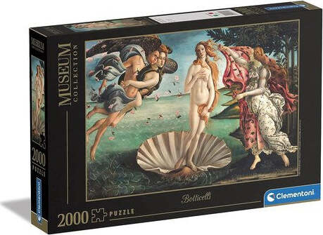 Puzzle-Clementoni-32572-MUSEUM-COLLECTION-Botticelli-Birth-of-Venus
