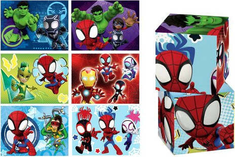 Puzzle-Clementoni-45015-SPIDEY-Cubi