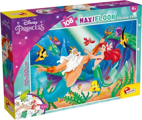 Puzzle df supermaxi 108 little mermaid lisciani Giochi e giocattoli/Puzzle/Puzzle classici Eurocartuccia - Pavullo, Commerciovirtuoso.it