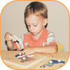 Puzzle Elefante in Legno Gioco per Bambini Dida