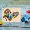 Puzzle Farfalla in Legno Gioco per Bambini Dida