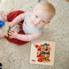 Puzzle Gatto in Legno Gioco per Bambini Dida