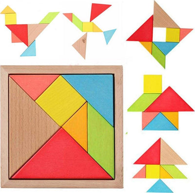 Puzzle Gioco Interattivo 3d In Legno Educativo Bambini Forme Geometriche Tangram Giochi Didattici Trade Shop italia - Napoli, Commerciovirtuoso.it
