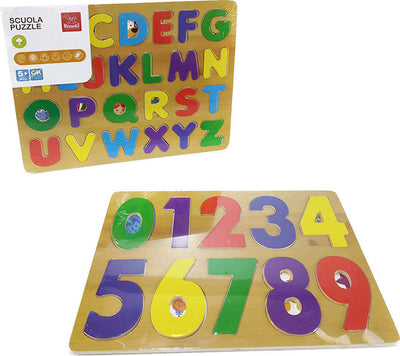 Puzzle-Legno-Numeri-Lettere-assortiti-Nobrand