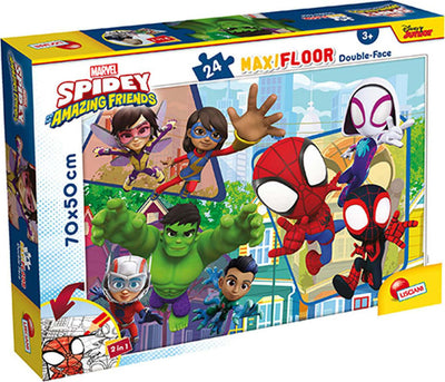 Puzzle-Maxi-Floor-24pz-Spidey-Lisciani-Giochi