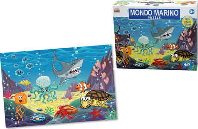 Puzzle-Mondo-Marino-48-pezzi-Kidz-Corner