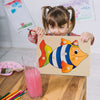 Puzzle Pesce in Legno Gioco per Bambini Dida