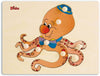 Puzzle Polpo in Legno Gioco per Bambini Dida