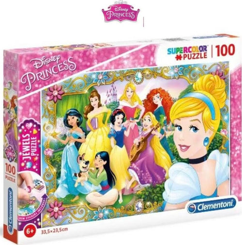 Puzzle Principesse Disney Supercolor 100 Pezzi Con Gemme Adesive Gioco Bimbe 6+ Giochi e giocattoli/Puzzle/Puzzle classici Trade Shop italia - Napoli, Commerciovirtuoso.it