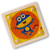 Puzzle Ranocchio Di Legno Gioco per Bambini Dida
