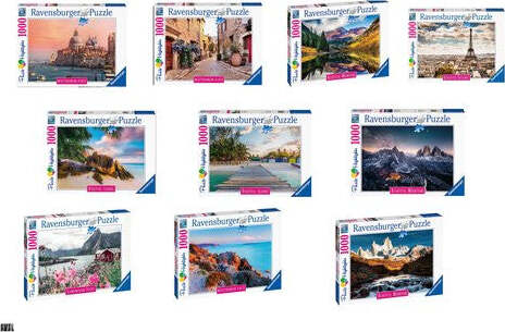 Puzzle-Ravensburger-94166-Highlights-Assortito