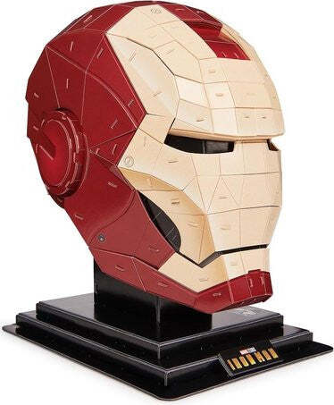 Puzzle-Spin-Master-6069819-IRON-MAN-Casco-4D-Build