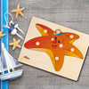 Puzzle Stella Marina in Legno Gioco per Bambini Dida