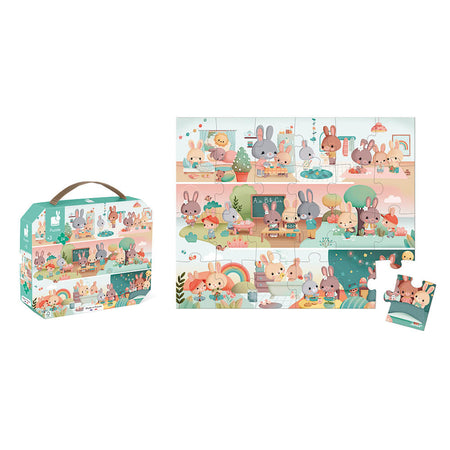 Puzzle Janod Una Giornata 24 Pz