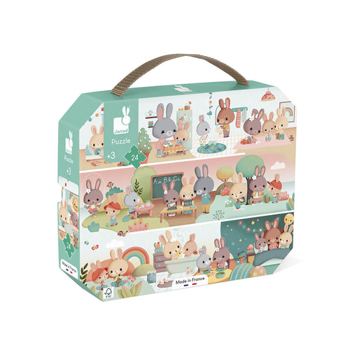 Puzzle Janod Una Giornata 24 Pz