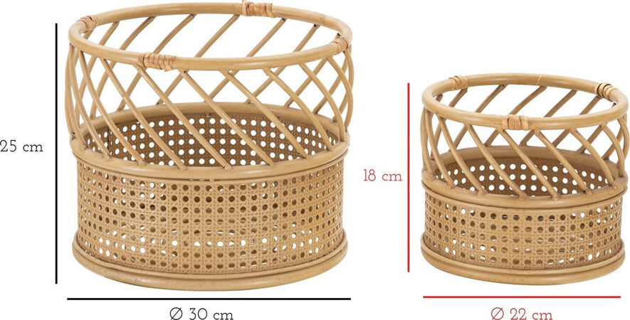P/Vasi-Panama-Coppia-Cm-Ø-30X25-22X18