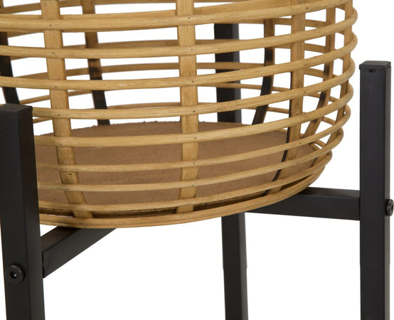 P/Vasi-Rattan-Coppia-Cm-Ø-38X90-33X60