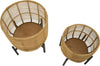 P/Vasi-Rattan-Coppia-Cm-Ø-41X47-33X39