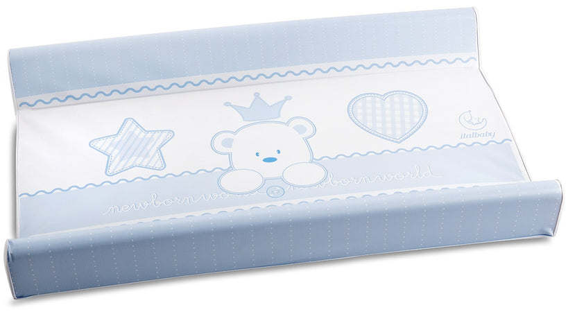 Materassino Fasciatoio PVC Italbaby Baby Re Azzurro