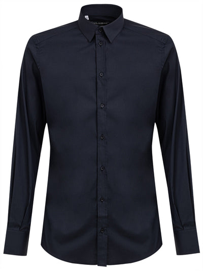 Dolce & Gabbana Camicia classica navy da uomo