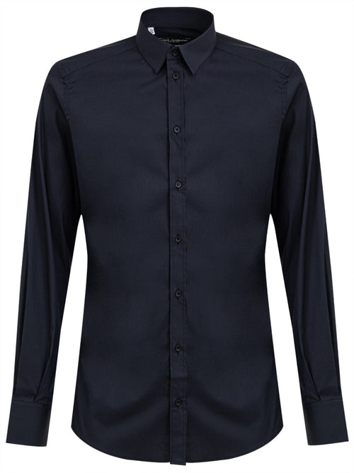 Dolce & Gabbana Camicia classica navy da uomo