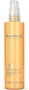 Cadiveu nutri glow miracle booster 200 ml, per nutrire i capelli molto secchi e opachi