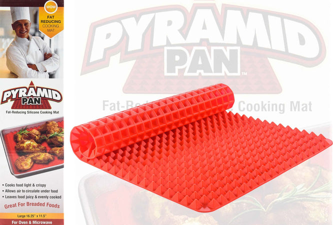 PYRAMID PAN TAPPETO IN SILICONE FORNO MICROONDE ANTIADERENTE TEGLIA SCOLA GRASSI Casa e cucina/Teglie da forno e accessori per pasticceria/Accessori e utensili per pasticceria/Tappetini stendipasta Trade Shop italia - Napoli, Commerciovirtuoso.it