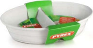 PYREX--TEGLIA-Ovale-A-Scomparti-28X20-IN-PORCELLANA-BIANCA