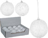 Pz 12 palline per albero di natale Bianco Ø 8 cm pendaglio decorato Casa e cucina/Decorazioni per interni/Addobbi e decorazioni per ricorrenze/Decorazioni natalizie/Addobbi e decorazioni/Palle e palline MagiediNatale.it - Altamura, Commerciovirtuoso.it
