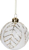 Pz 12 palline per albero di natale in vetro Bianco e Oro da Ø 8 cm pendaglio decorato Casa e cucina/Decorazioni per interni/Addobbi e decorazioni per ricorrenze/Decorazioni natalizie/Addobbi e decorazioni/Palle e palline MagiediNatale.it - Altamura, Commerciovirtuoso.it