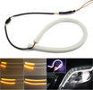 Pz 2 luci luce led flessibile diurne posizione frecce drl stricia audi sequenziali (taglia unica - rosso puntinato) Auto e Moto/Parti per auto/Luci lampadine e indicatori/Blocchi illuminazione e componenti/Luci di posizione La Zappa - Altamura, Commerciovirtuoso.it
