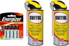 Pz 2 svitol 400 ml 4 pile lubrificante sbloccante pulisci ruggine colla catrame grasso